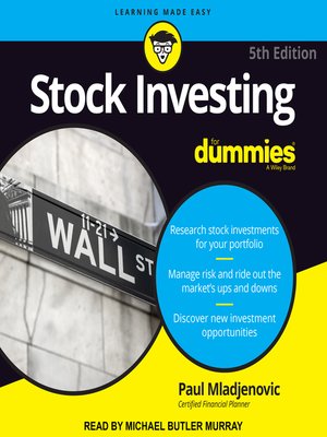 cover image of Stock Investing for Dummies